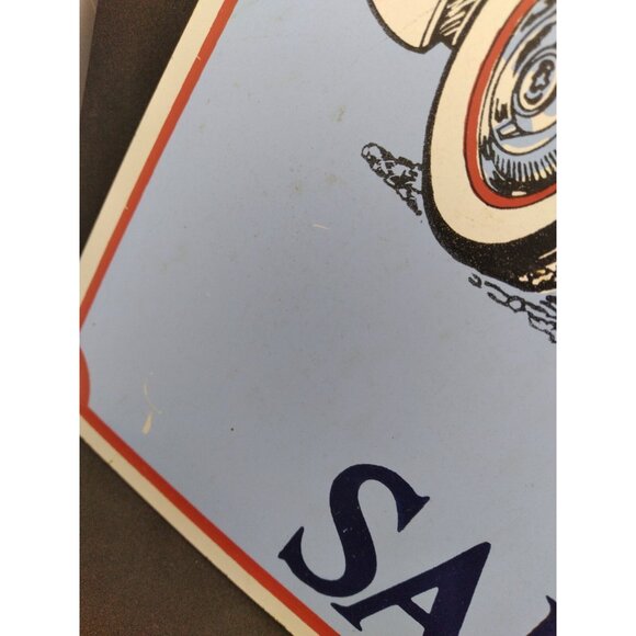 Corvette Sales & Service Sign Metal Retro style 12"x 18" man cave barware garage - Picture 3 of 14